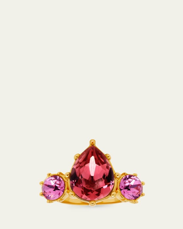 Crystal Prong Ring